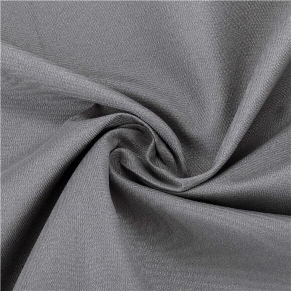 3Piece Solid Color 100% Blackout Kitchen Window Curtain Set with Tiers & Valance - Picture 2 of 5